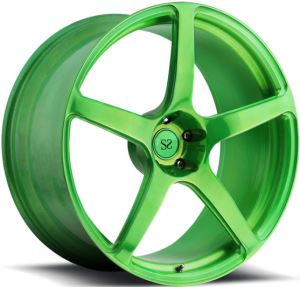 Zaļie kalti riteņu diski