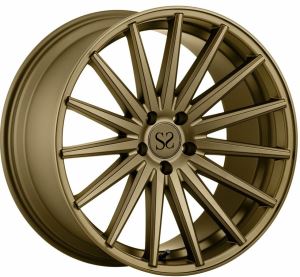 Satīna bronzas kalts magnija ritenis