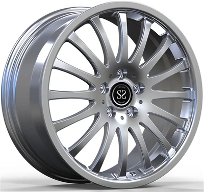 18x8.5 Gloss Silver Custom Forged 1- PC diski Benz S500
