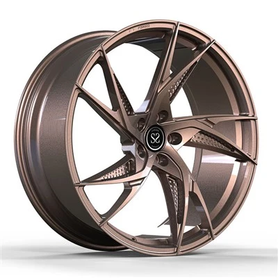 21x10 ET25 pielāgoti spīdīgi bronzas diski Audi Q6 2021 2022
