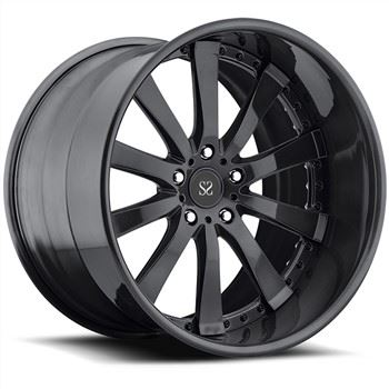 Land Rover Range Rover pakāpeniski 24 collu melni 2-PC kalti diski
