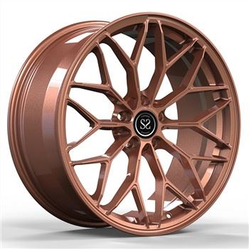 SSJK1019 19 collu bronzas 1-PC kaltie vieglmetāla diski priekš Audi B7 RS4