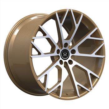 SSJK1082 BMW M5 Custom 1-PC kaltiem sakausējuma diskiem 5x112 19 20 21 un 22 collu matēta bronza